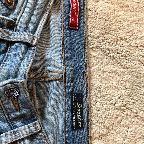 Red Engine “Ripped” Jeans - Picture 5 of 5